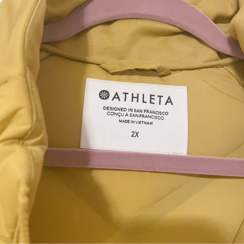 Athleta Inlet Stretchy Vest in Oxidized Yellow Size XXL - Picture 10 of 15